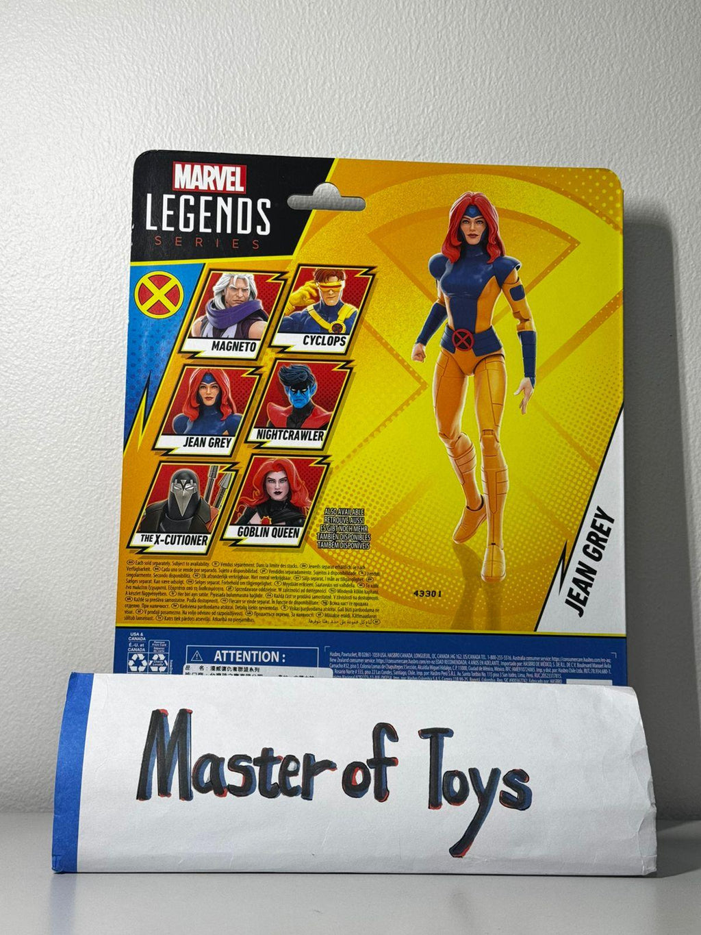 Hasbro Marvel Legends X-Men 97 Jean Grey Animated Retro Card - Ready Stock