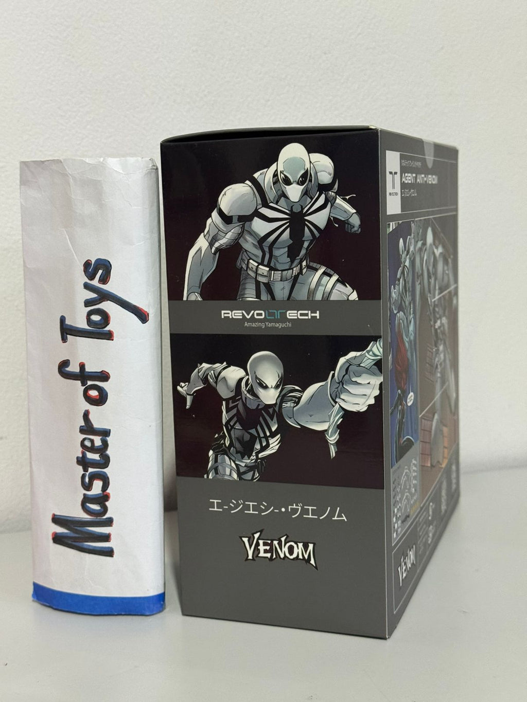 CT Toys Revoltech Agent Anti Venom Grey - Ready Stock
