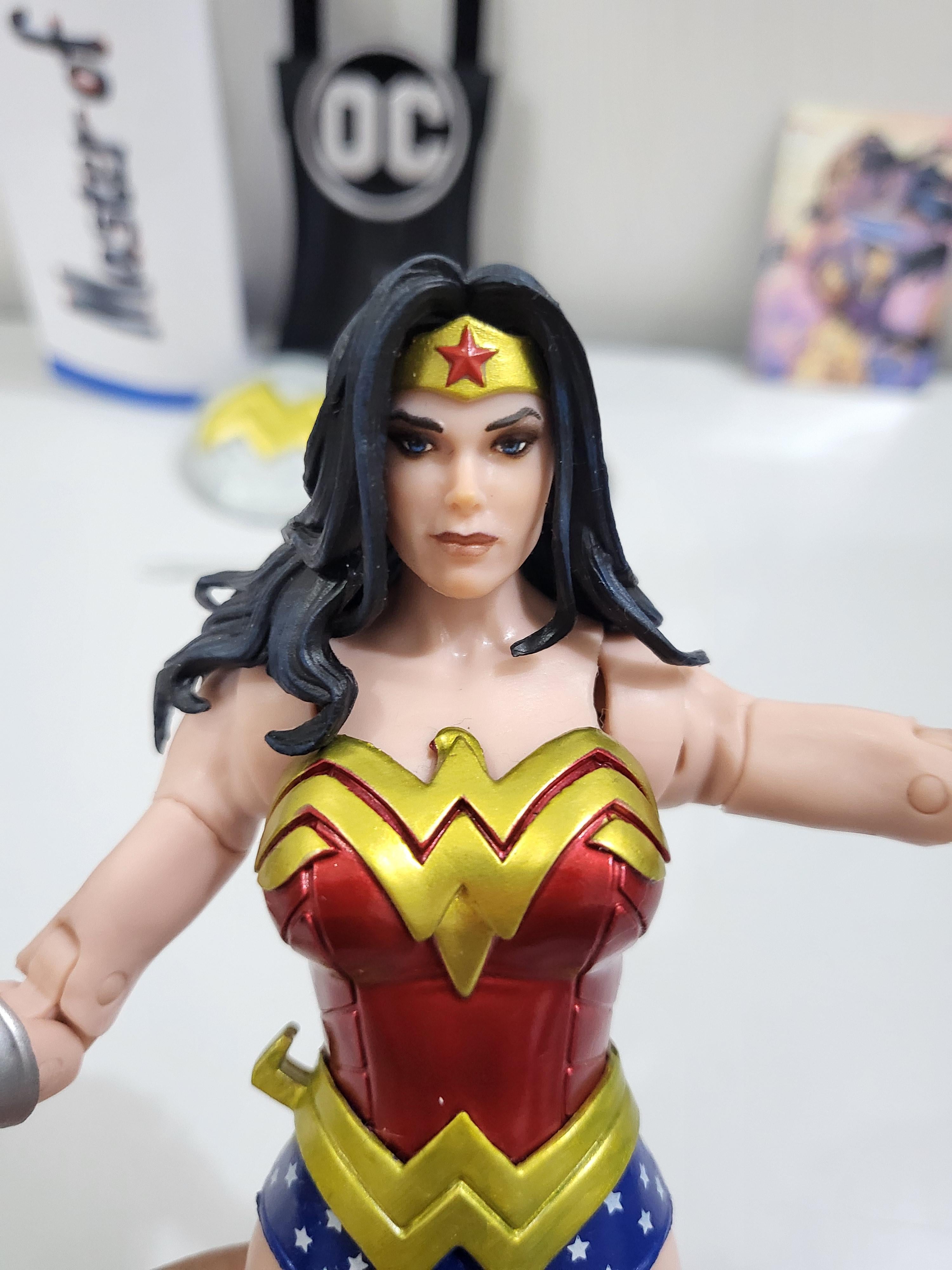 McFarlane Collector Edition Wonder Woman (Who is Wonder Woman?) No Box - Ready Stock