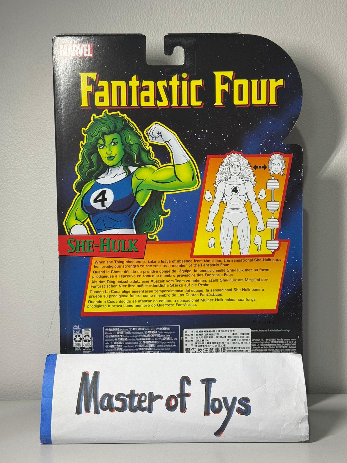 Hasbro Marvel Comics Fantastic Four She Hulk - Ready Stock