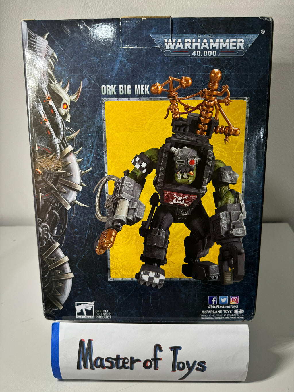 McFarlane Warhammer 40k Ork Big Mek - Ready Stock
