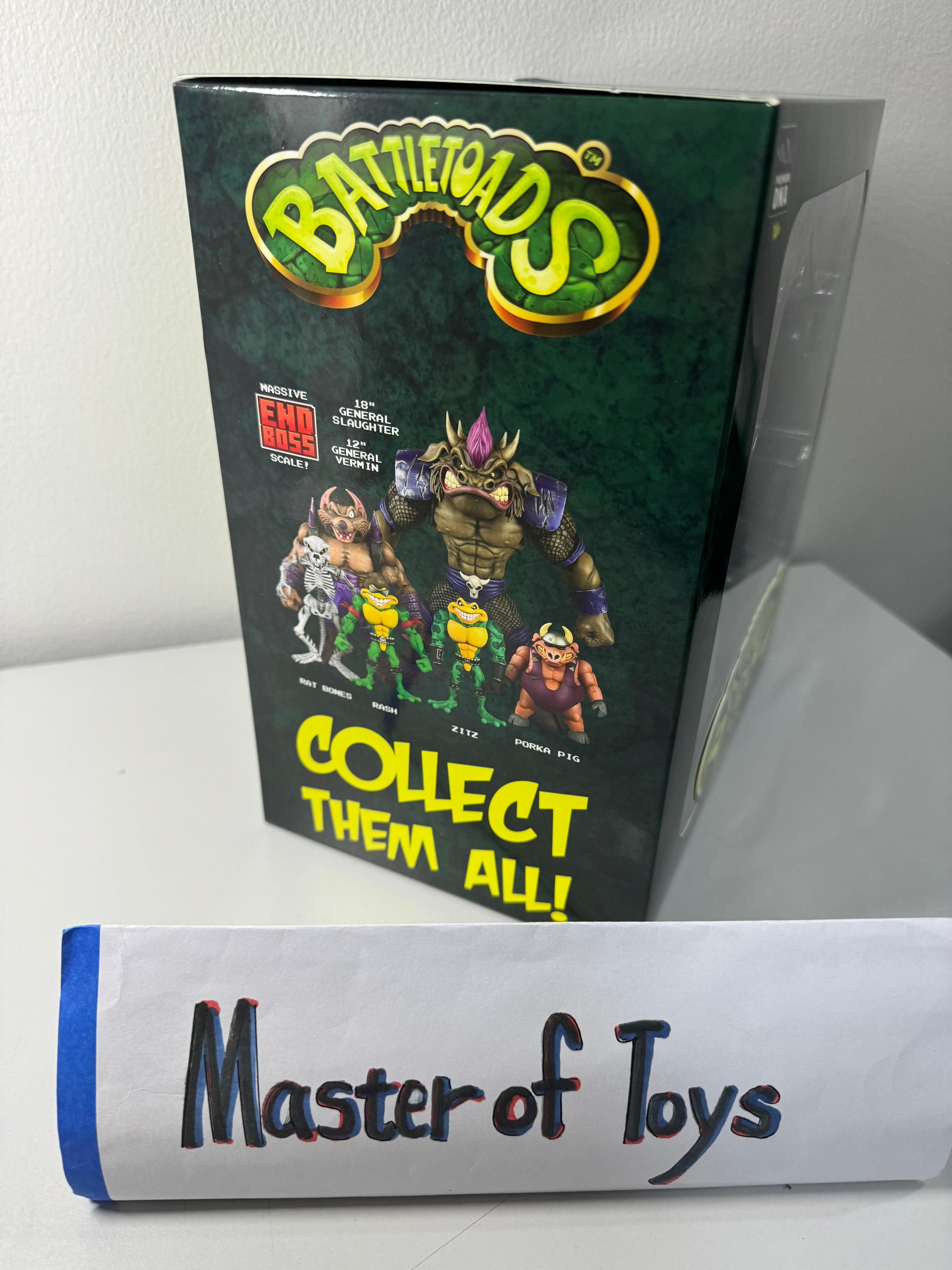 Premium DNA Battletoads Rash Foe-Crunching Accessories Action Figure  - Ready Stock