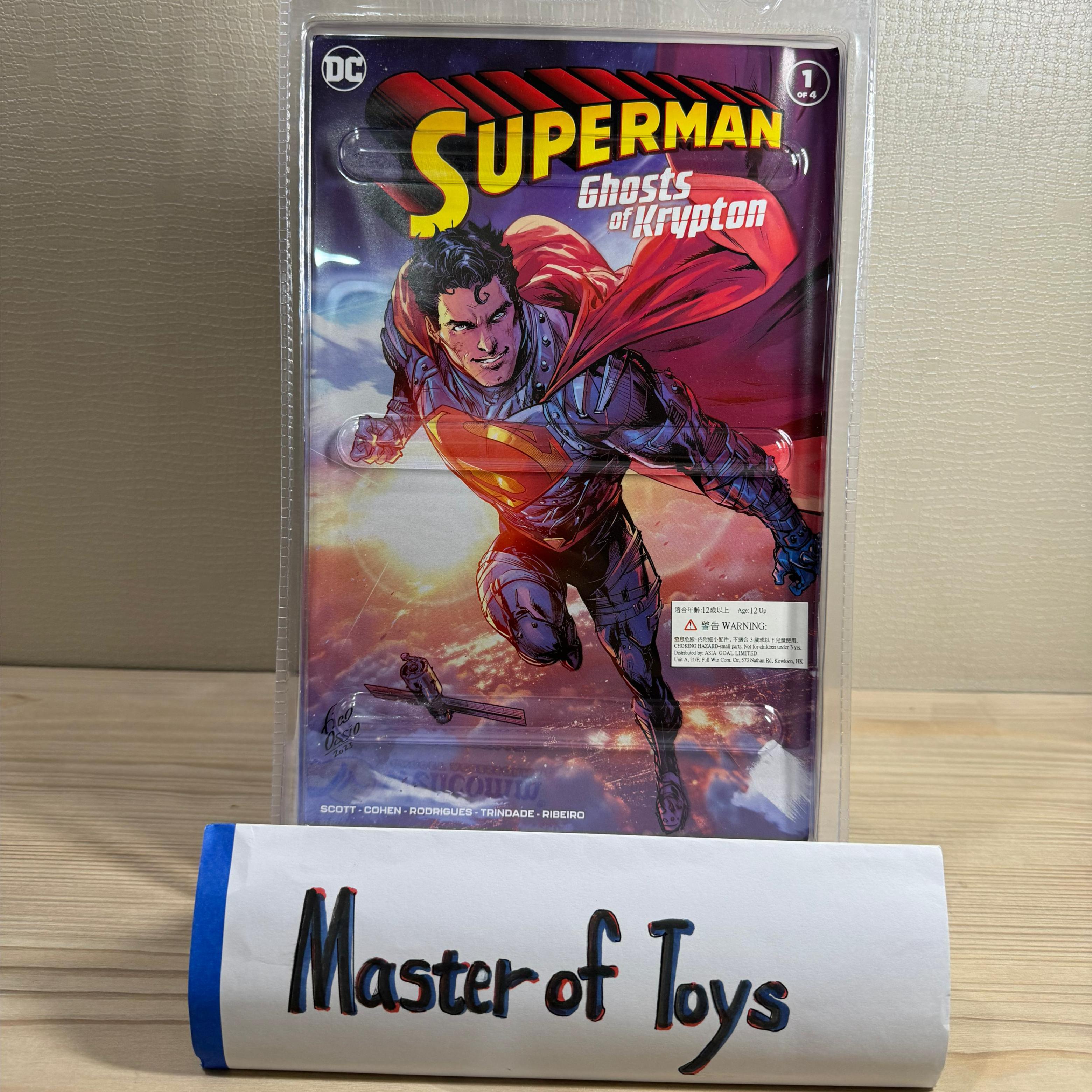 McFarlane DC Direct Page Punchers Superman Ghosts Of Krypton - Ready Stock