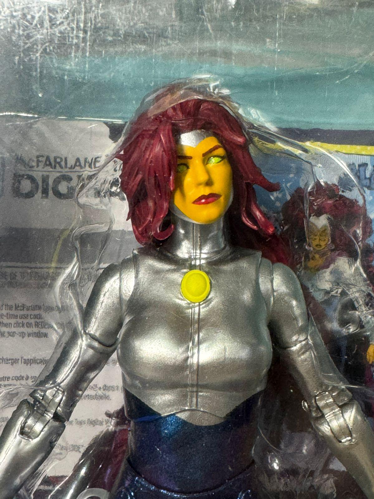 McFarlane Digital DC Direct Blackfire (The New Teen Titans) - Ready Stock