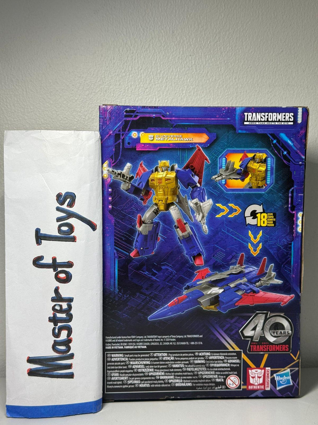 Hasbro Transformers Legacy United G1 Universe Metalhawk - Ready Stock