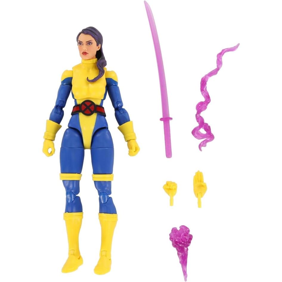 Hasbro Marvel Legends X-Men Psylocke Only No Box From 3 Packs - Ready Stock