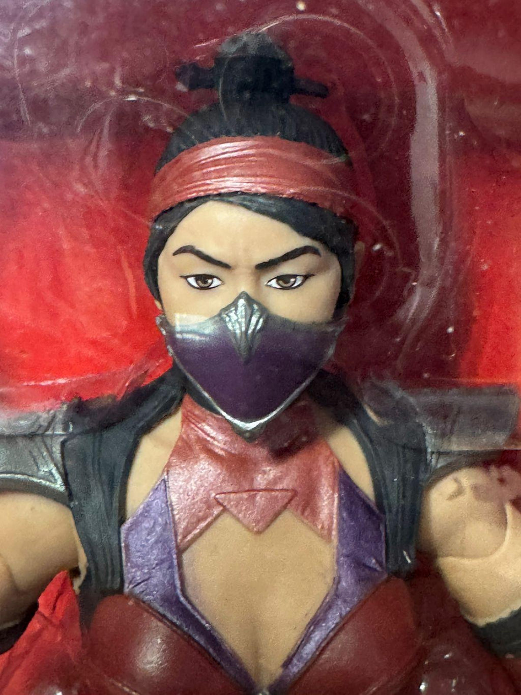 McFarlane Mortal Kombat Kitana Edenian Blue Platinum Edition - Ready Stock