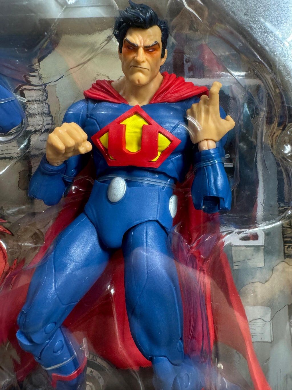 McFarlane DC Multiverse Superman VS Superman Of The Earth-3 - Ready Stock
