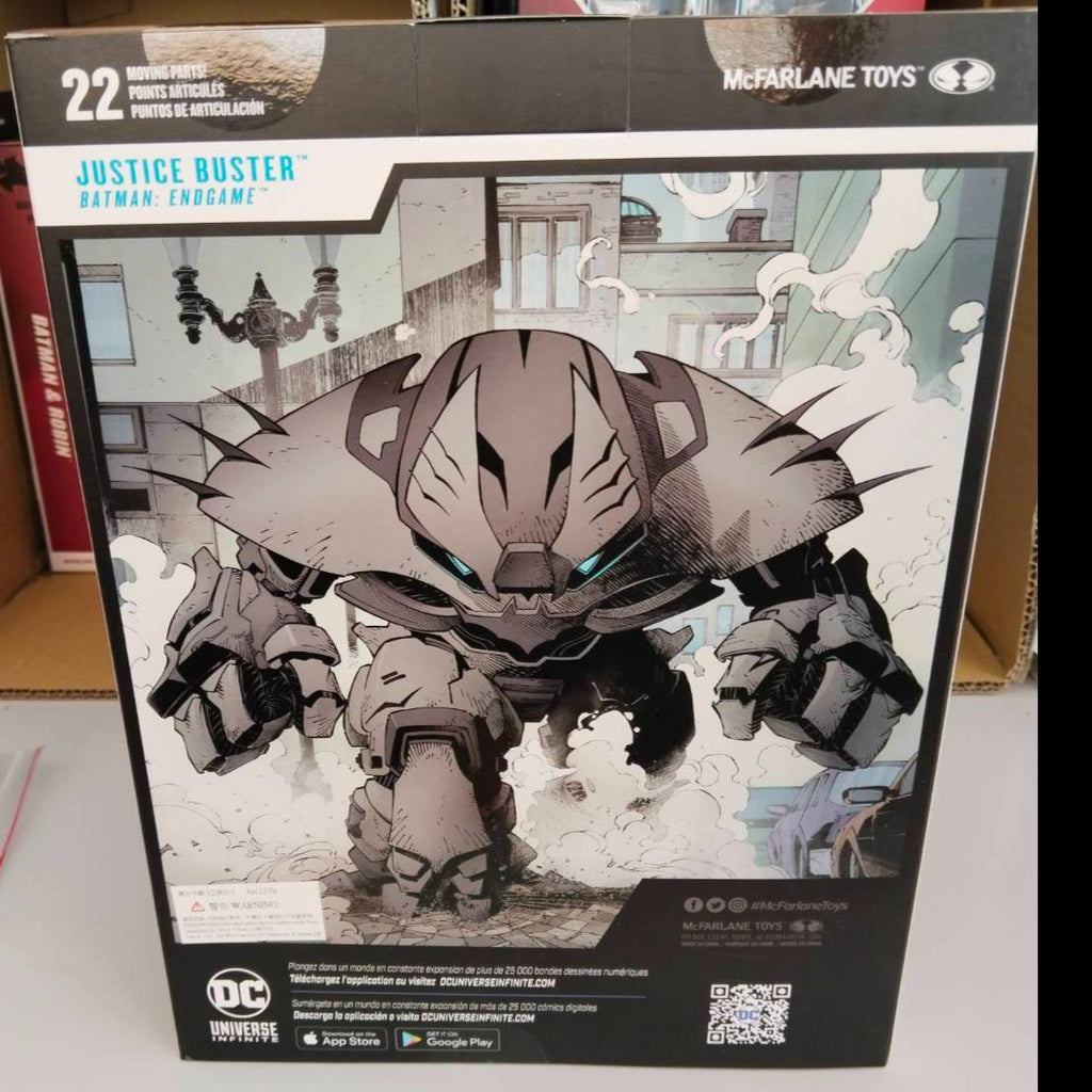 McFarlane Megafig DC multiverse Justice Buster Action Figure Batman