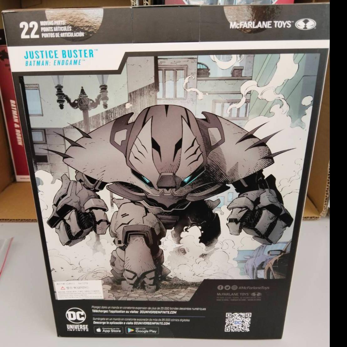 McFarlane Megafig DC multiverse Justice Buster Action Figure Batman
