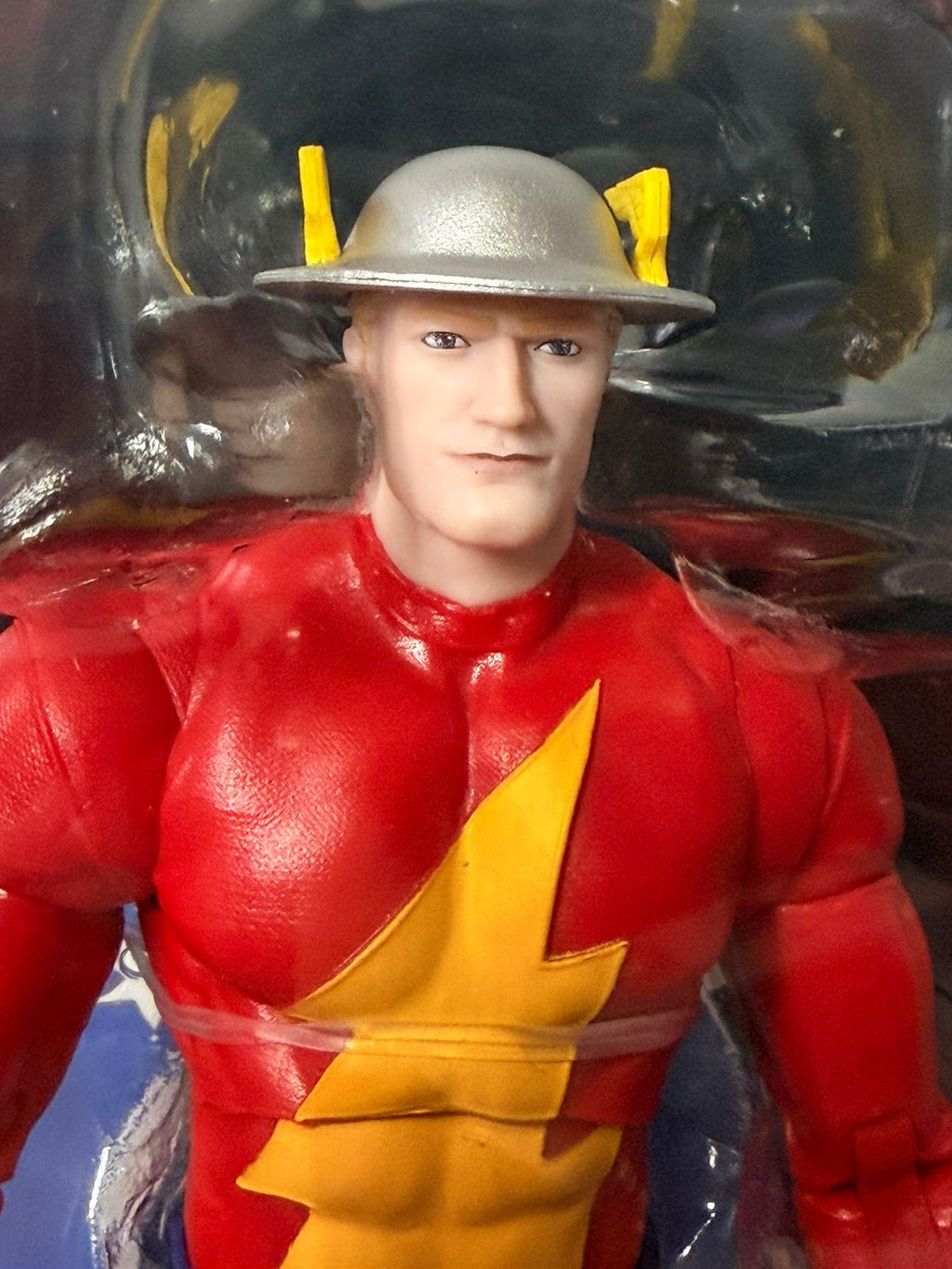 McFarlane DC Direct The Flash Red Platinum Edition Flash of Two Worlds - Ready Stock