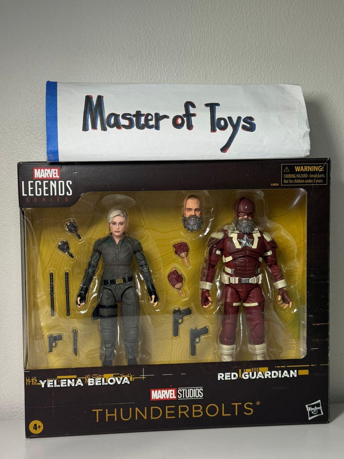 Hasbro Marvel Legends Thunderbolts Yelena Belova & Red Guardian - Ready Stock