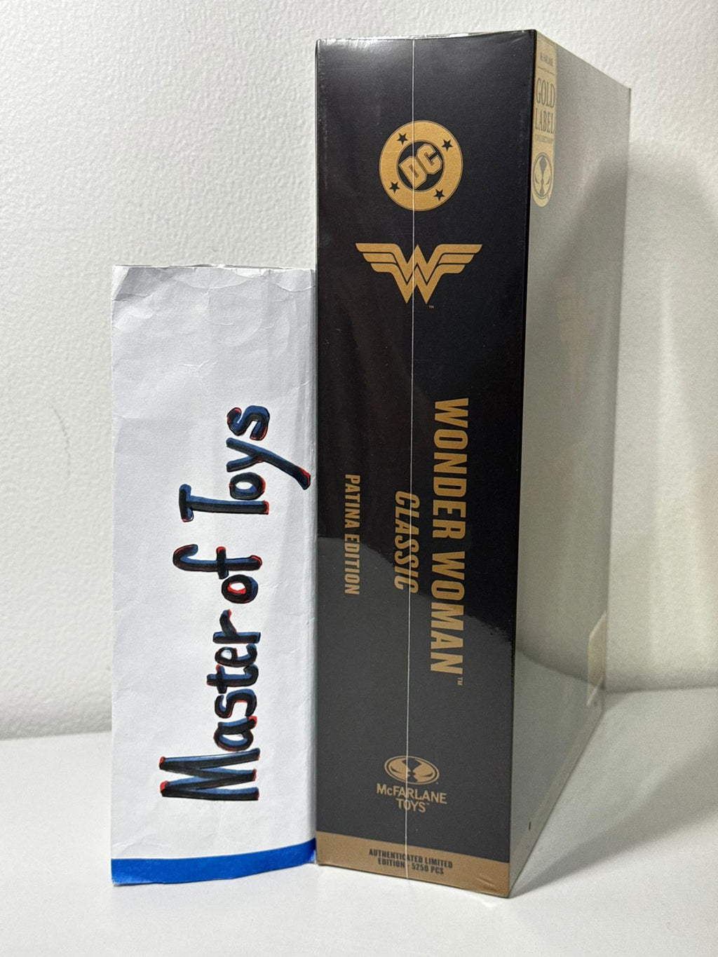McFarlane DC Wonder Woman Classic Patina Edition Gold Label - Ready Stock