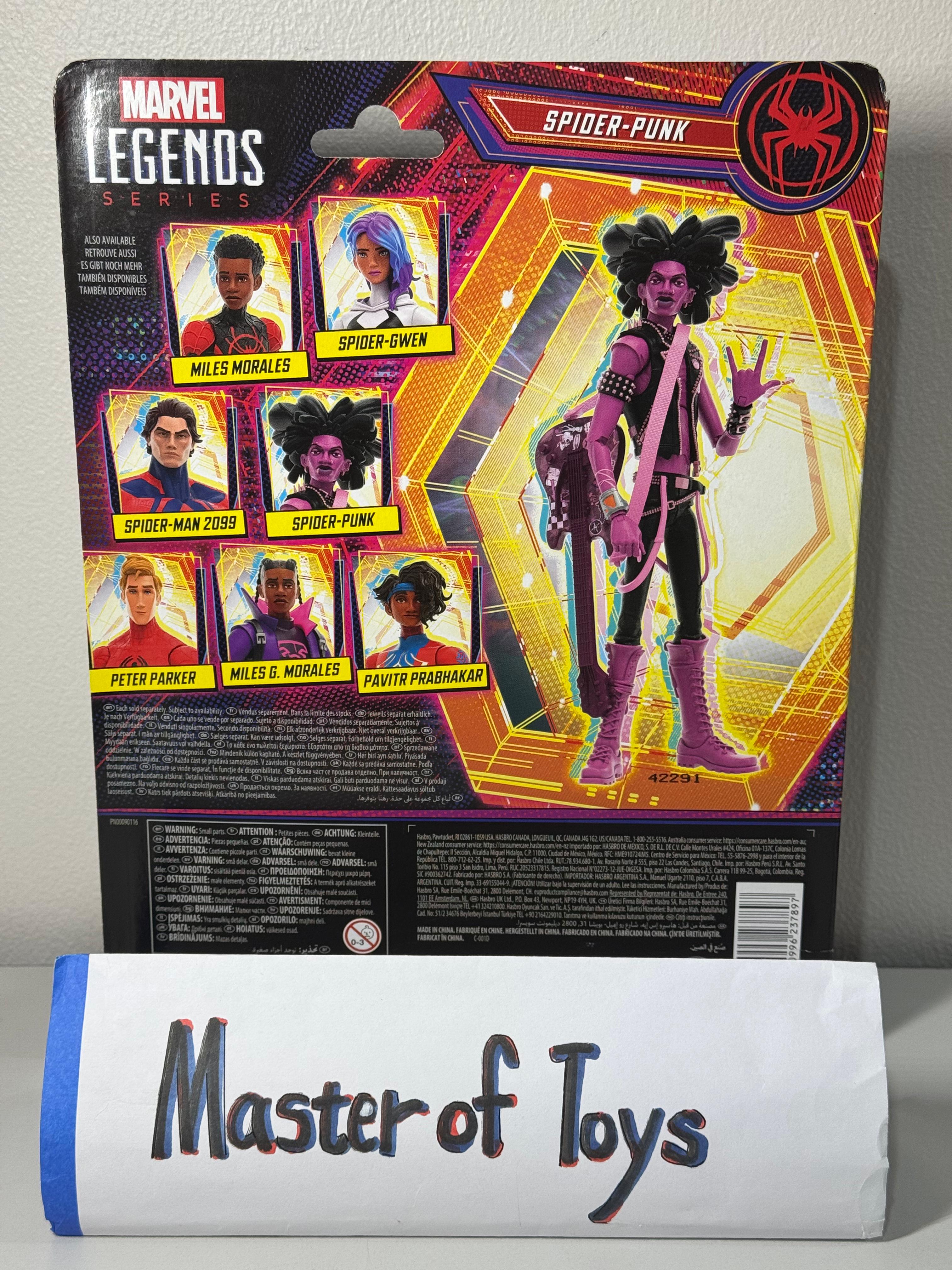 Hasbro Marvel Legends Spider-Man Spider-Punk Across the Spider-Verse - Ready Stock