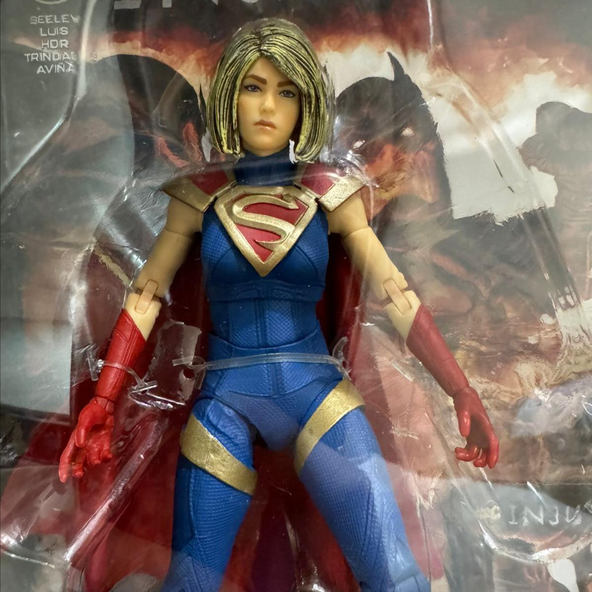 McFarlane DC Direct Supergirl Injustice 2 Comic Page Punchers - Ready Stock