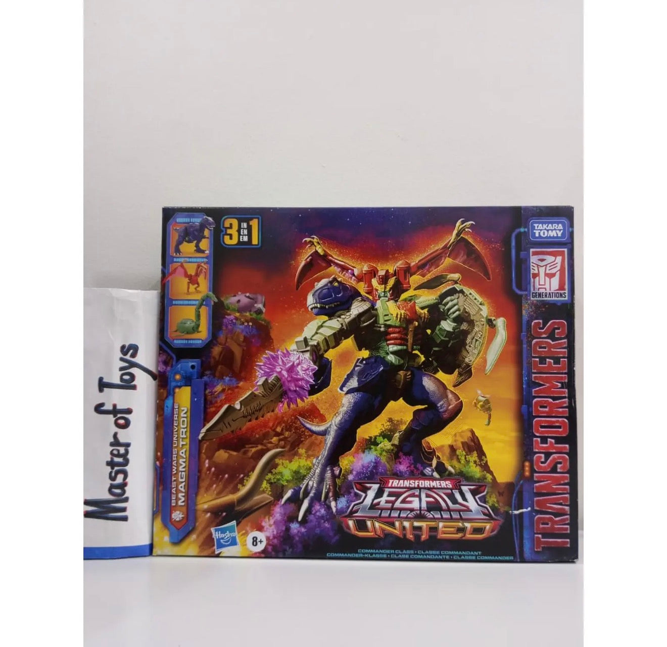 Hasbro Transformers Legancy United Beast Wars Universe Magmatron  - Ready Stock