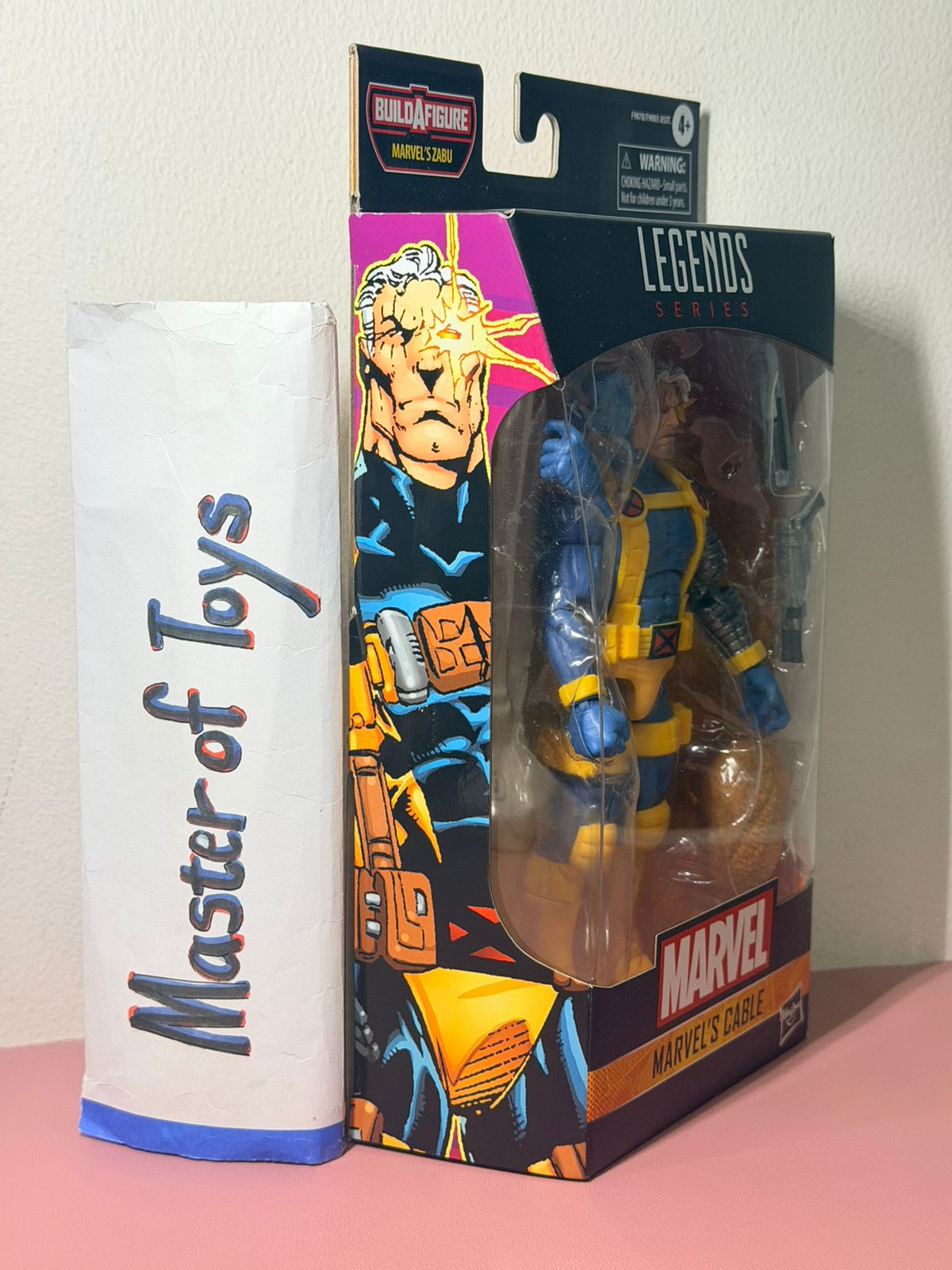 Hasbro Marvel Legends Marvel's Cable With BAF Marvel's Zabu - Ready Stock