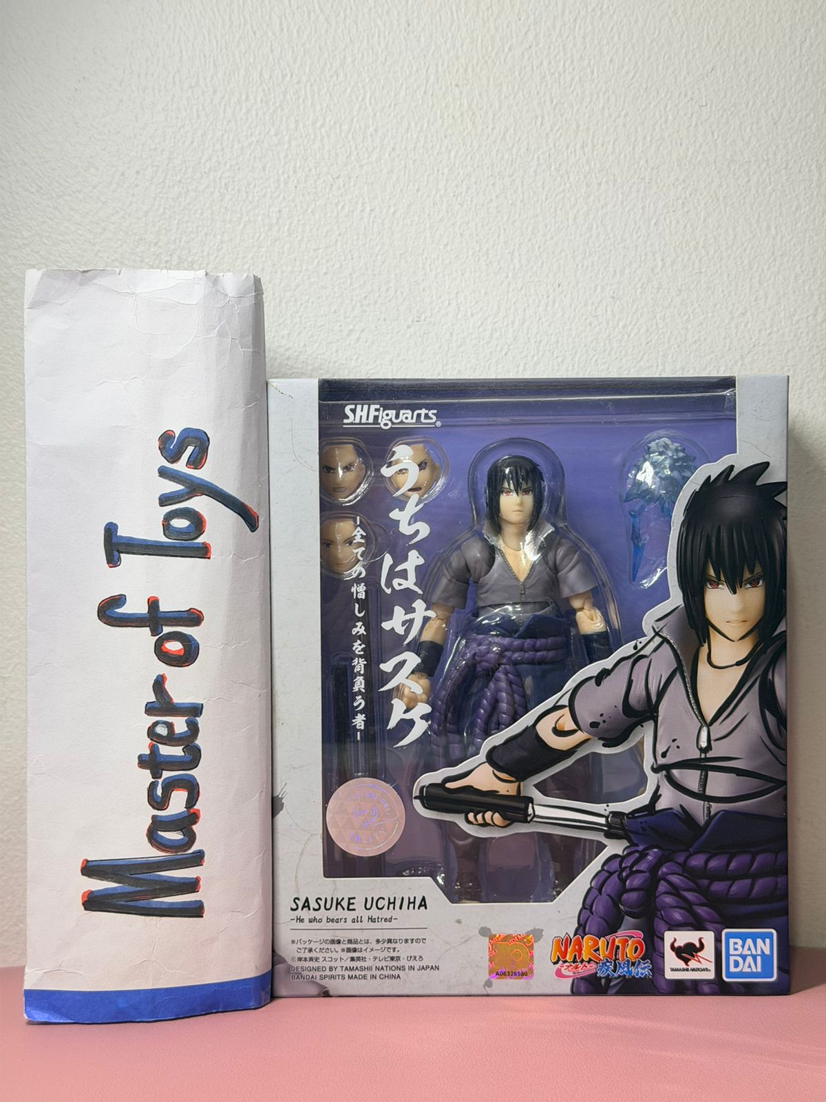 Bandai S.H.Figuarts Sasuke Uchiha ( He Who Bears All Hatred) BIB - Ready Stock