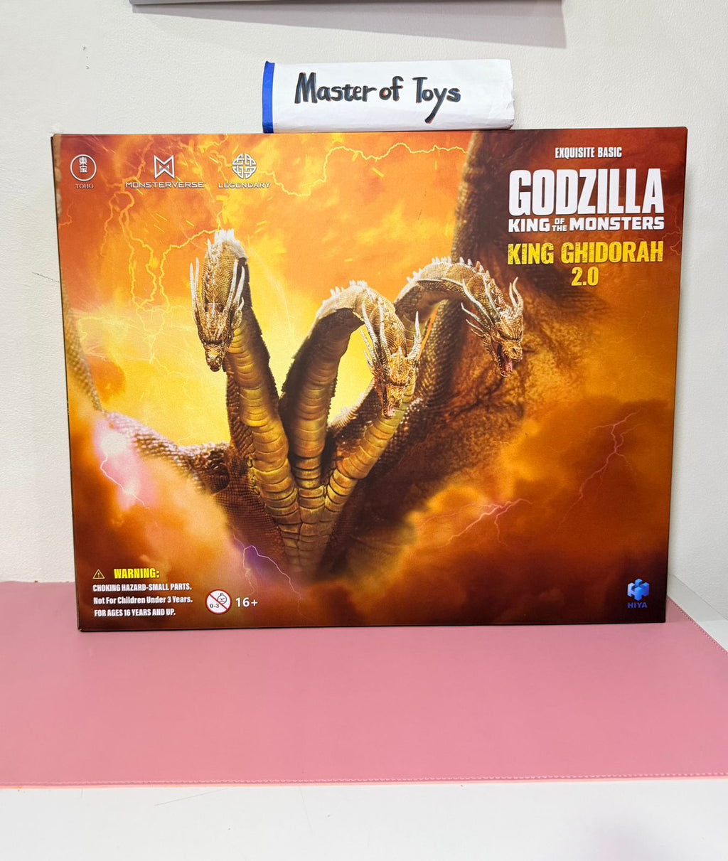 Hiya Toys Monsterverse Godzilla King Of The Monsters King Ghidorah 2.0 - Ready Stock