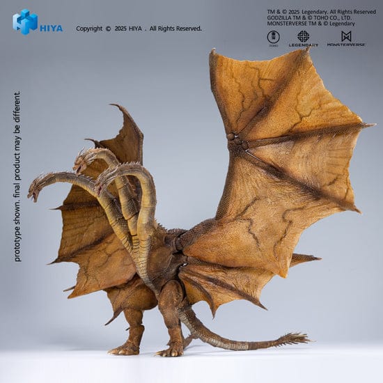 Hiya Toys Monsterverse Godzilla King Of The Monsters King Ghidorah 2.0 - Ready Stock