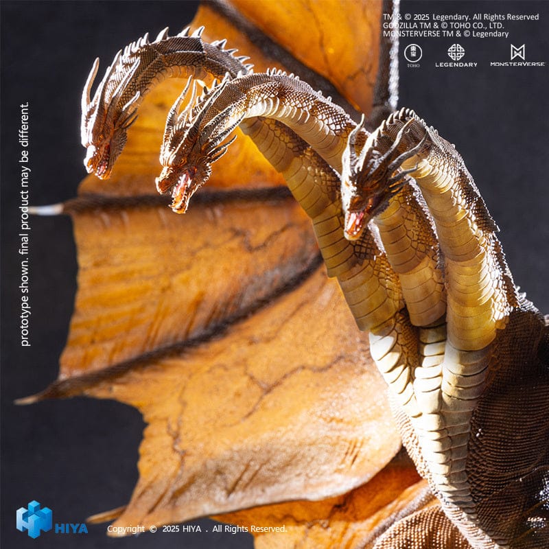 Hiya Toys Monsterverse Godzilla King Of The Monsters King Ghidorah 2.0 - Ready Stock