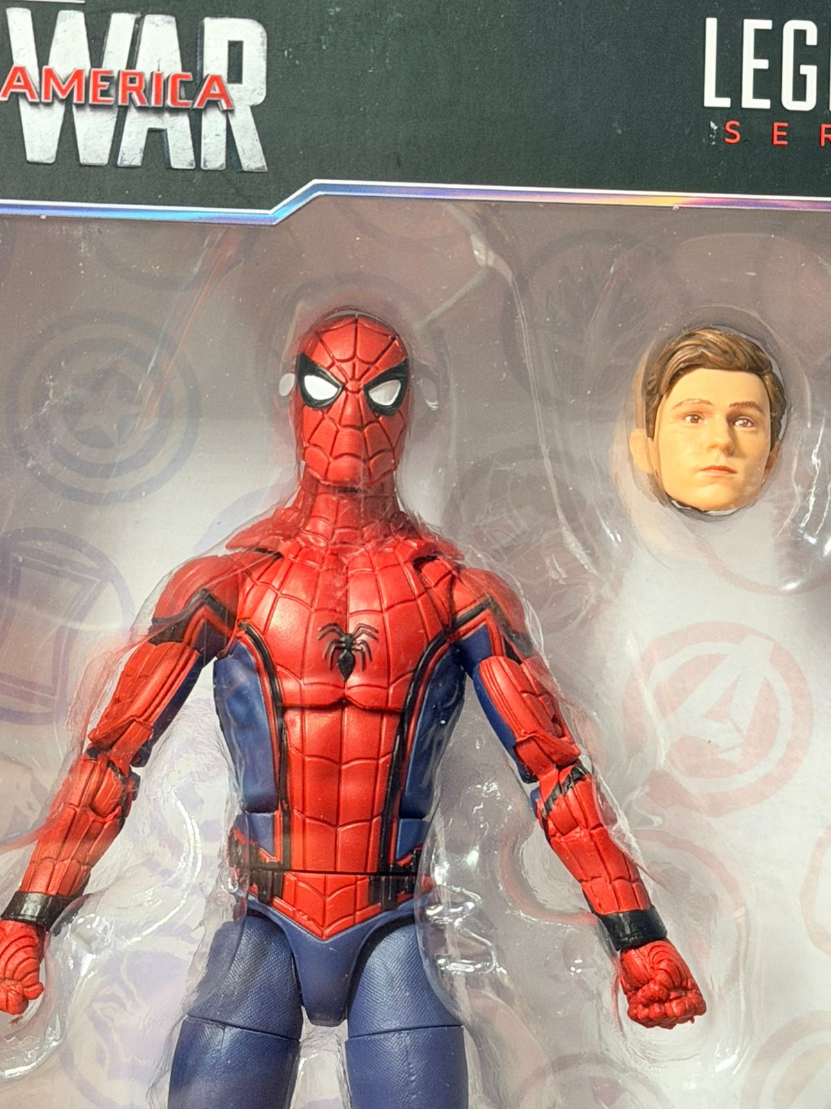 Hasbro Marvel Legends Series The Infinity Saga Spiderman Civil War Captain America - Ready Stock