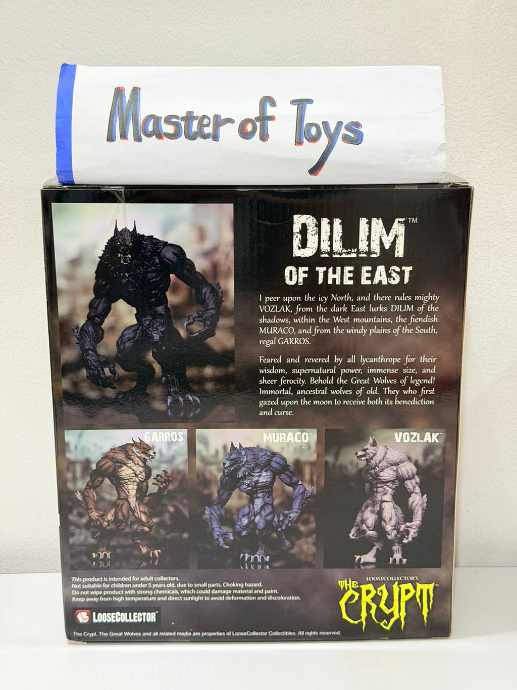 Loose Collector The Crupt Dilim of the East The Great Wolves - Ready Stock