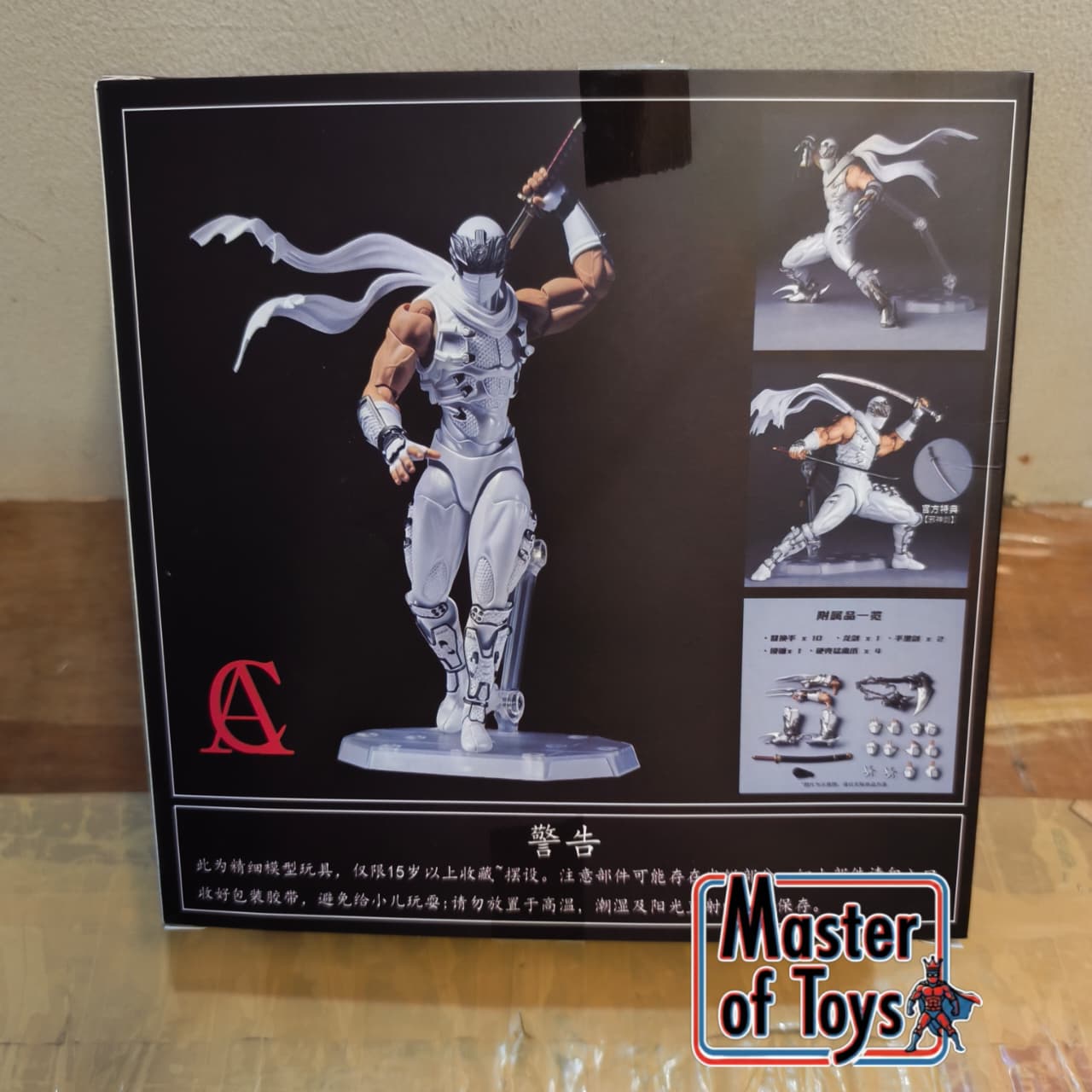 AC Toys Ryu Hayabusa White Color #MOHON BACA DESKRIPSI# - Ready Stock