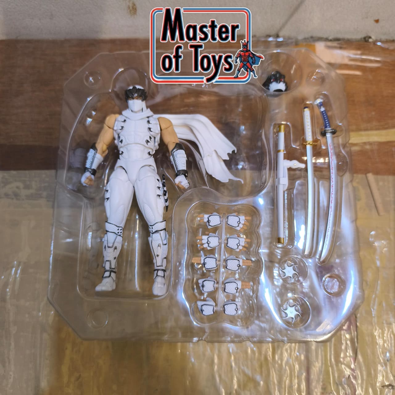 AC Toys Ryu Hayabusa White Color #MOHON BACA DESKRIPSI# - Ready Stock