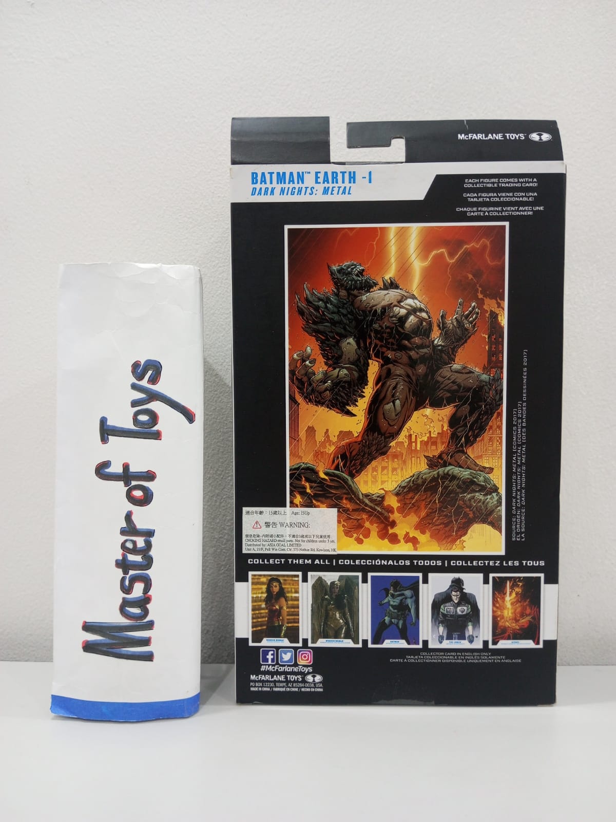 McFarlane DC Multiverse Batman Earth 1 (Dark Nights: Metal) - Ready Stock