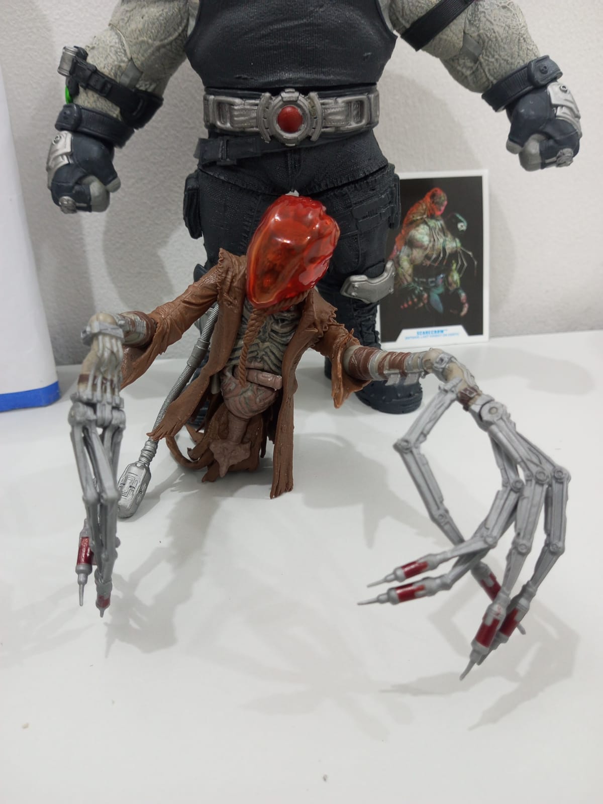 McFarlane DC Multiverse Bane + Scarecrow (Batman: Last Knight on Earth) Only No Box - Ready Stock