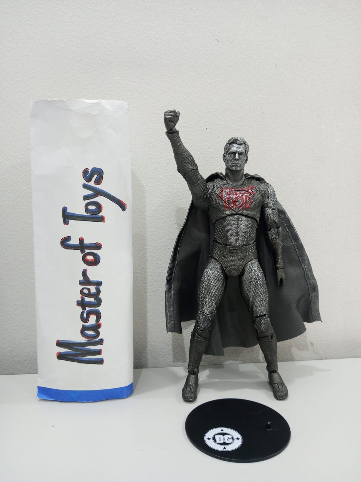 McFarlane DC Multiverse Superman False God (Batman v Superman: Dawn of Justice Platinum Edition Only No Box - Ready Stock