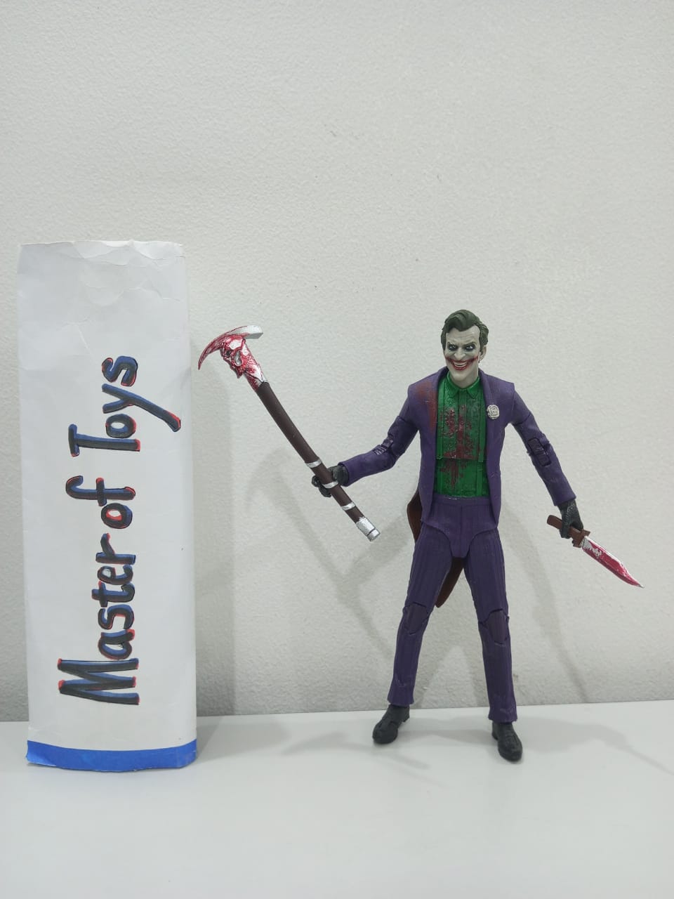 McFarlane DC Multiverse The Joker Bloody Killer Smile - Ready Stock
