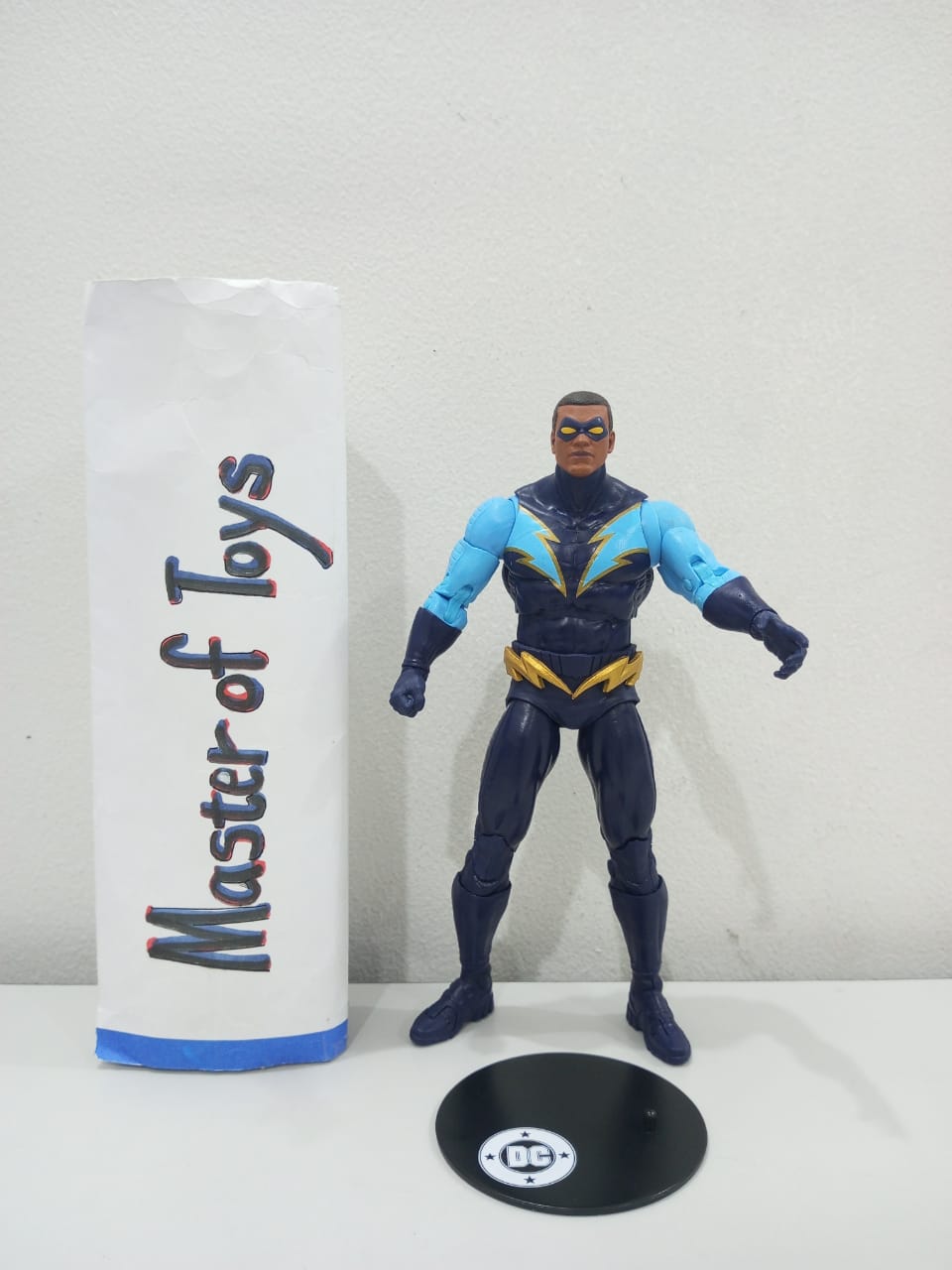 McFarlane DC Multiverse Black Lightning Final Crisis Gold Label Collection - Ready Stock
