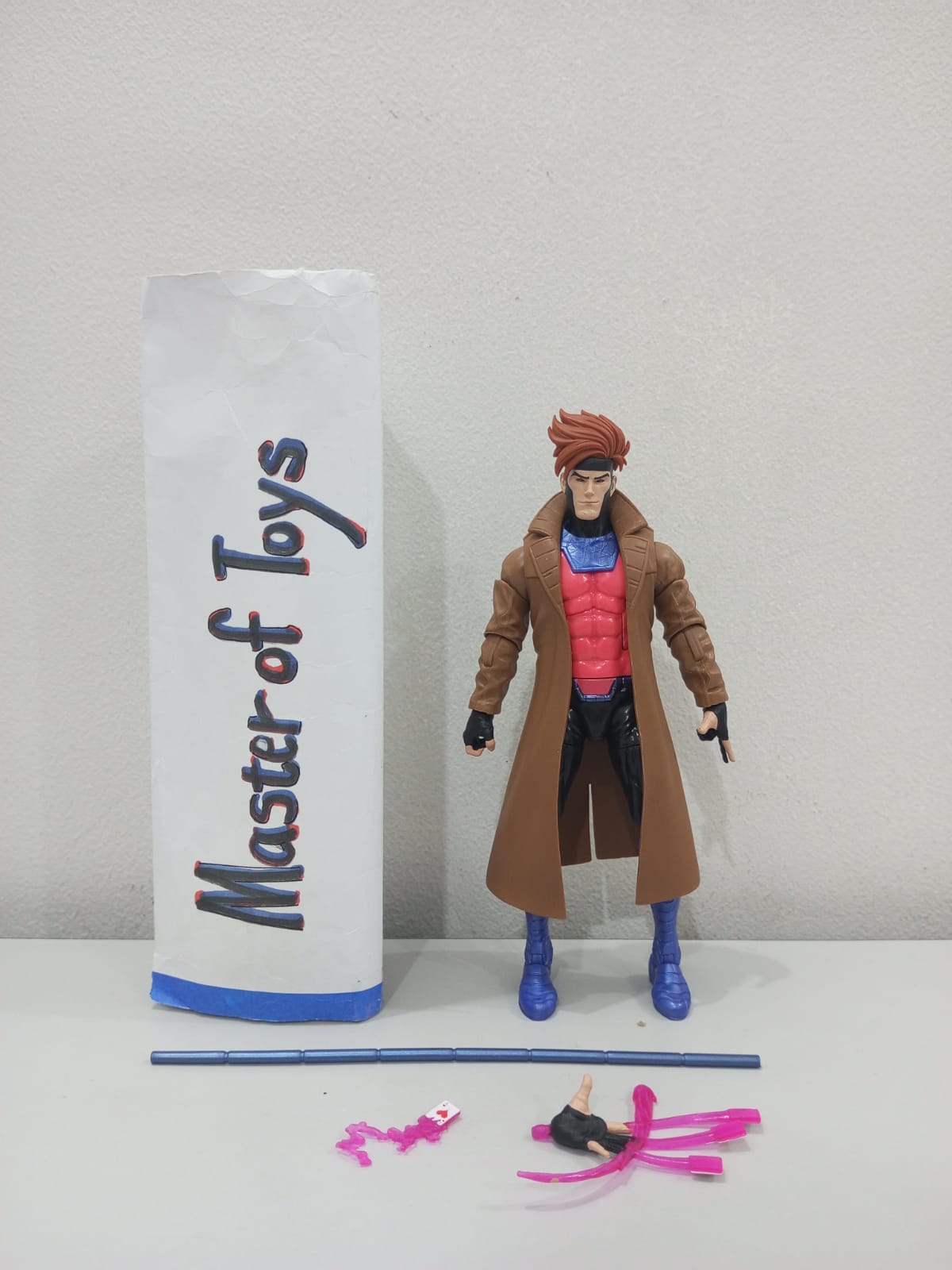 Hasbro Marvel Legends Gambit X-Men 97 Retro Card Only No Box - Ready Stock