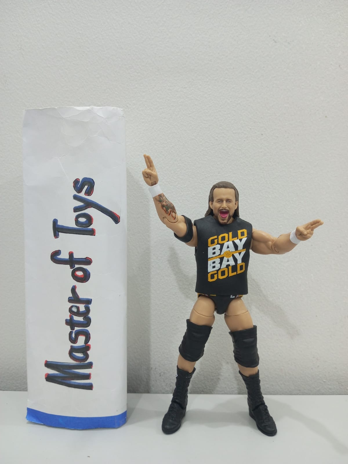 Mattel Adam Cole Gold Bay Only No Box - Ready Stock