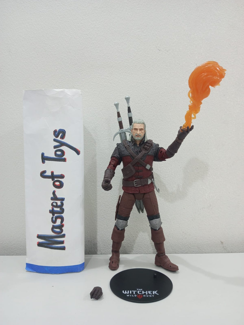 McFarlane The Witcher Wild Hunt Gerald of Rivia Only No Box - Ready Stock