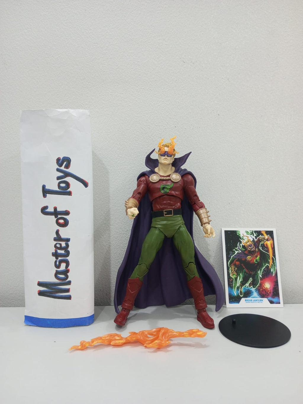 McFarlane DC Multiverse Dread Lantern (Dark Nights: Metal) Only No Box - Ready Stock