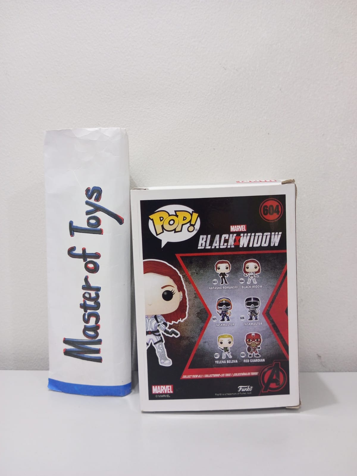 Funko Pop Marvel Black Widow 604 - Ready Stock