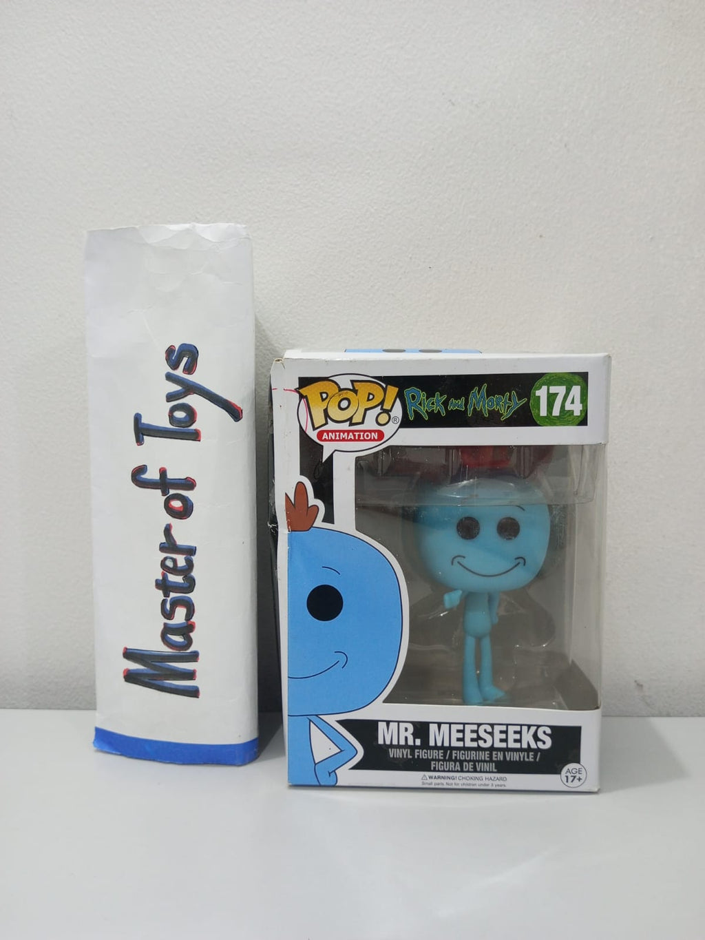 Funko Pop Animation Rick and Morty Mr Meeseeks 174 - Ready Stock
