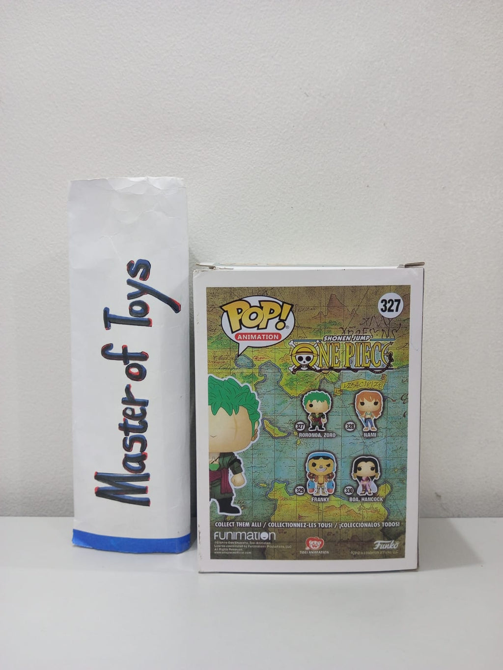 Funko Pop Animation One Piece Roronoa Zoro 327 - Ready Stock