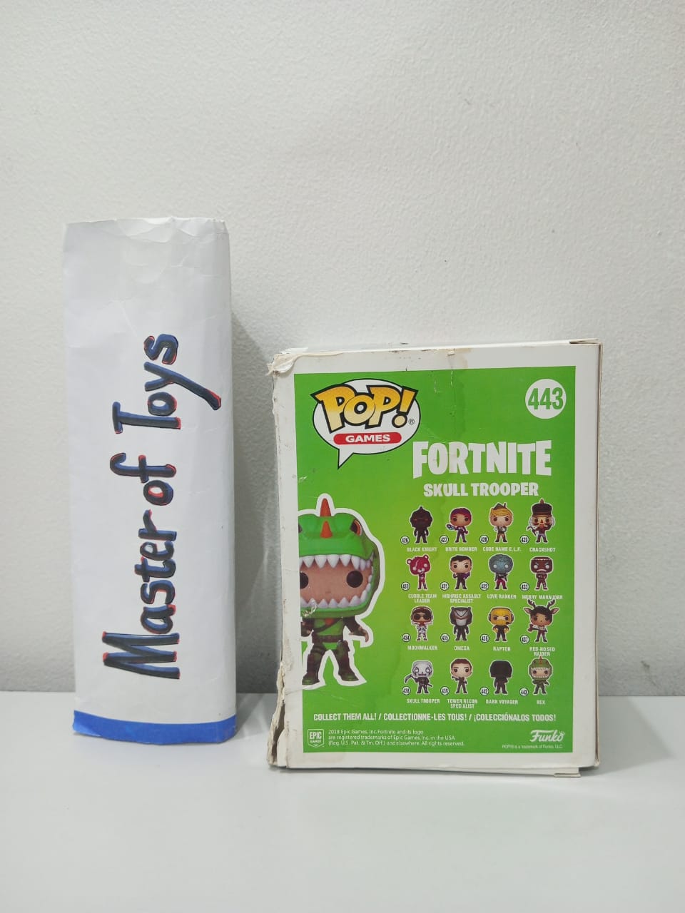 Funko Pop Games Fortnite Rex Skull Trooper 443- Ready Stock