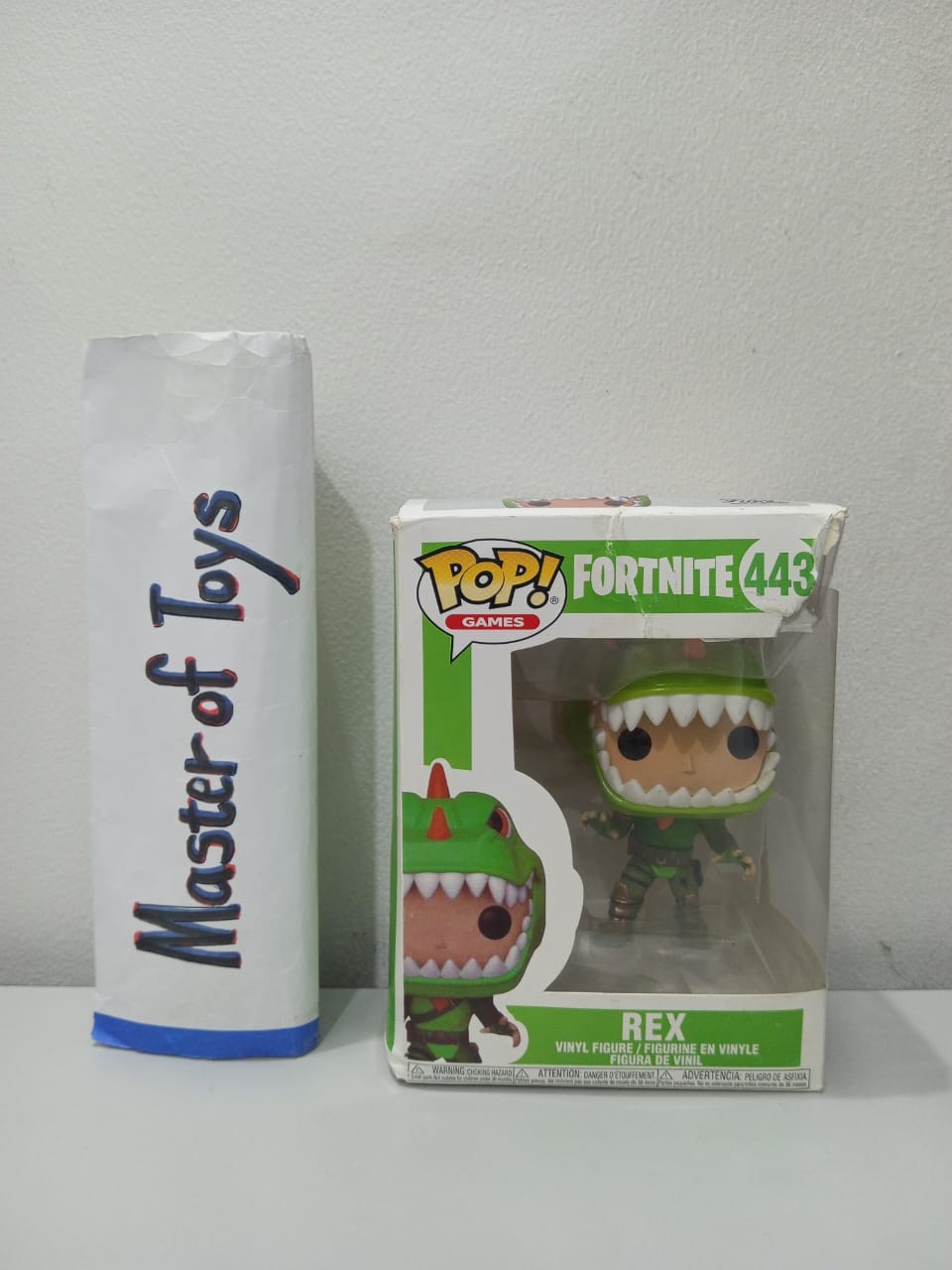 Funko Pop Games Fortnite Rex Skull Trooper 443- Ready Stock