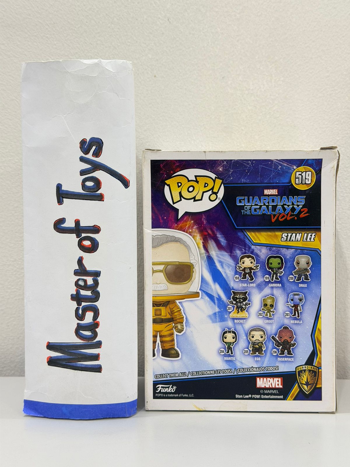 Funko Pop Marvel Guardians of the Galaxy Vol 2 Stan Lee 519 - Ready Stock