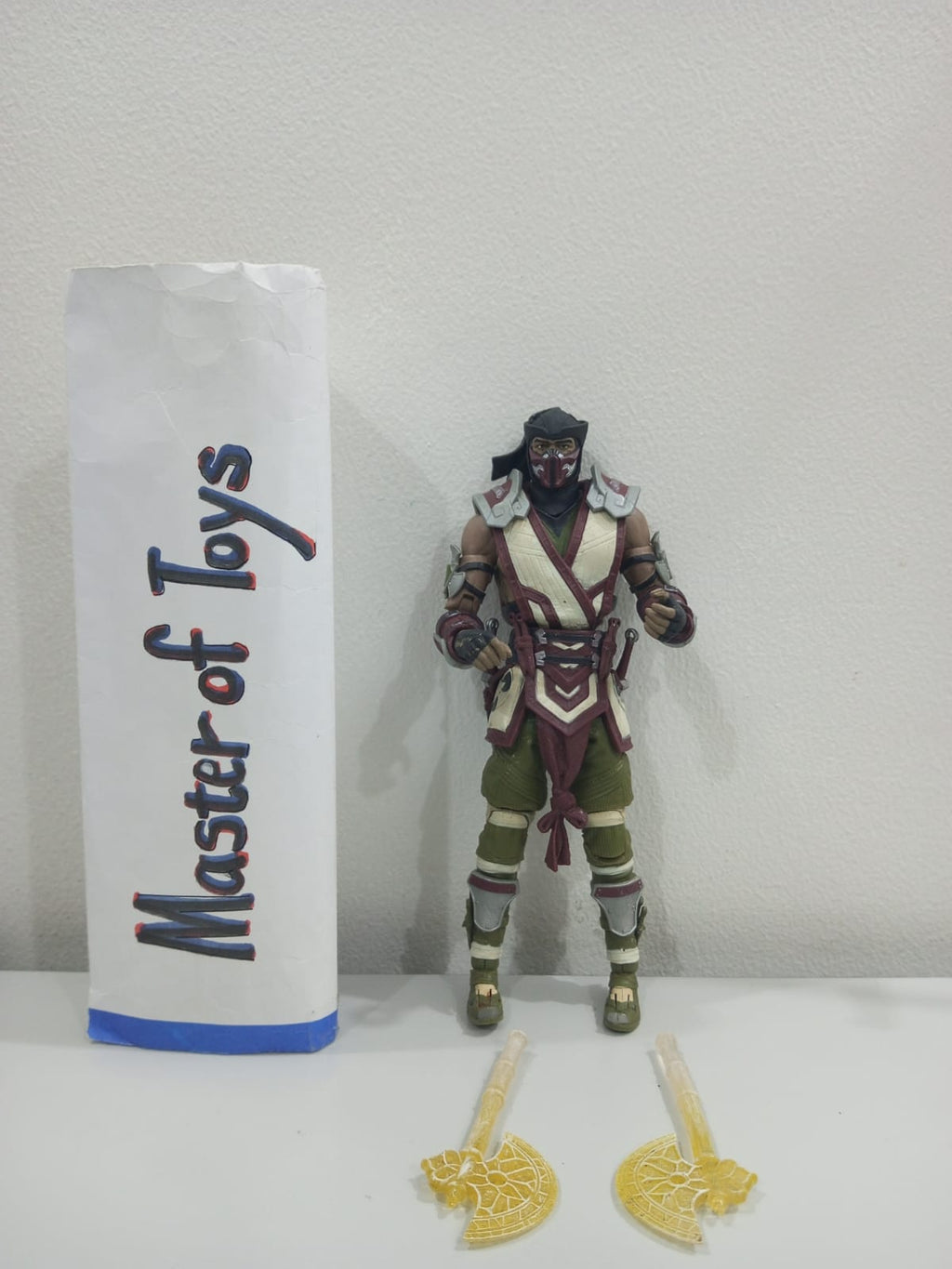 McFarlane Mortal Kombat Sub Zero Only No Box From 2 Packs - Ready Stock