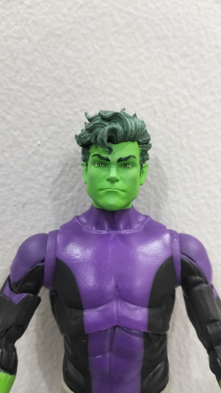 McFarlane DC Multiverse Beast Boy Teen Titans ( One Year Later ) #42 Only No Box - Ready Stock