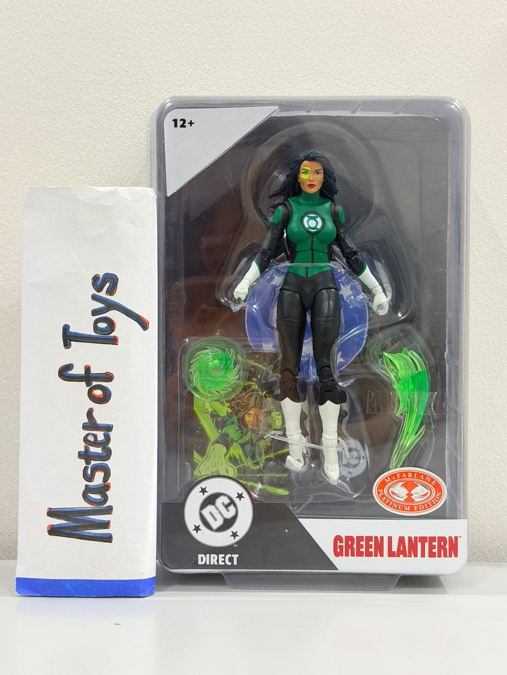 McFarlane DC Direct Green Lantern Jessica Cruz Red Platinum Edition - Ready Stock