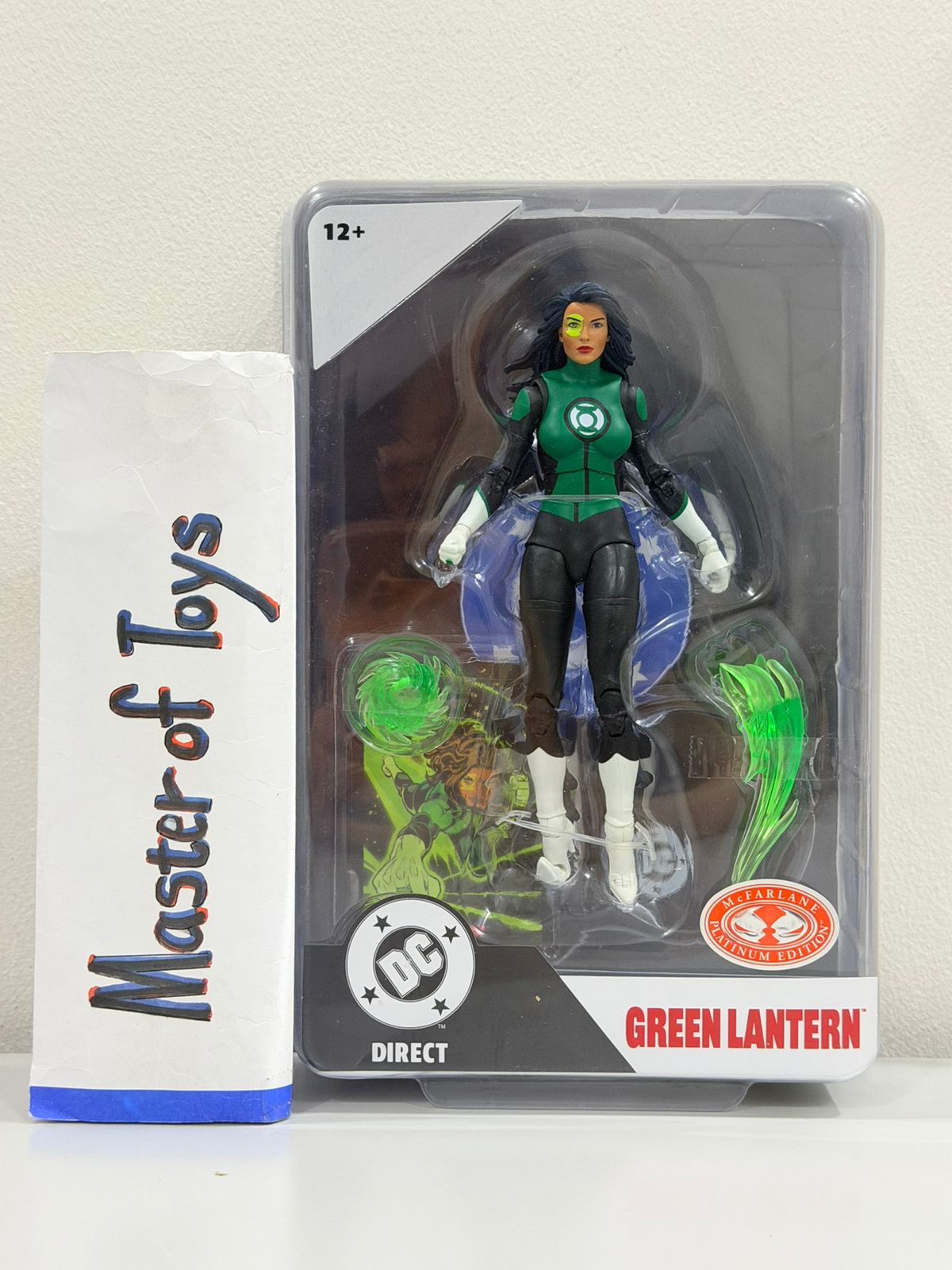 McFarlane DC Direct Green Lantern Jessica Cruz Red Platinum Edition - Ready Stock