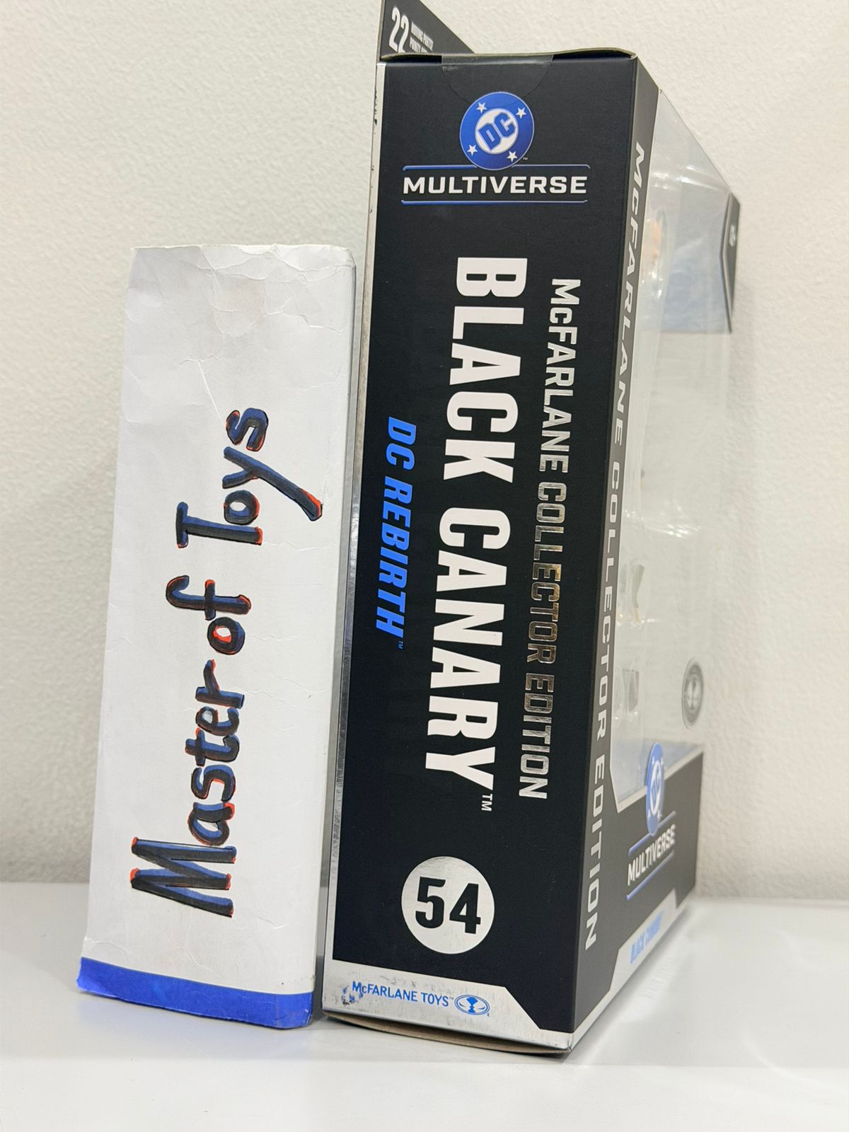 McFarlane Collector Edition DC Multiverse Black Canary (DC Rebirth) #54 Platinum Edition - Ready Stock