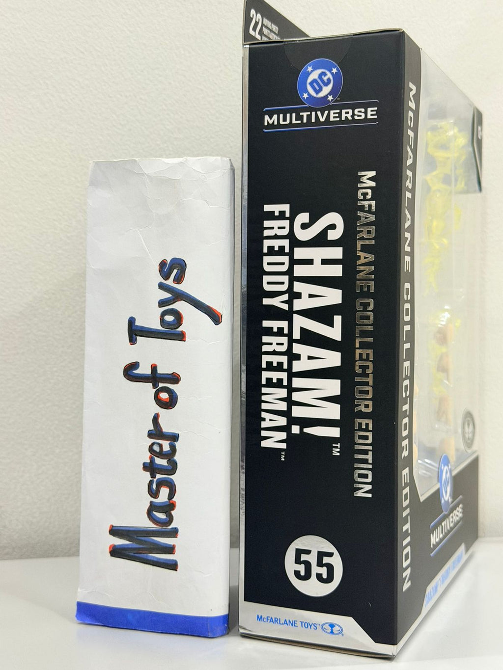 McFarlane Collector Edition DC Multiverse Shazam! Freddy Freeman #55 Platinum Edition - Ready Stock